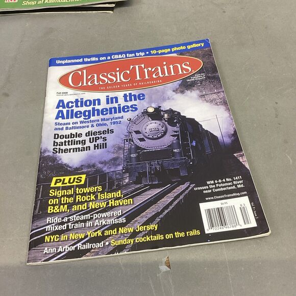 Lot Of 9 -Passenger Train Journal, Trains, Railpace & Model Railroader Magazines - Picture 13 of 16